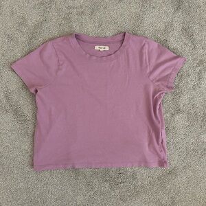 Madewell crop tee!